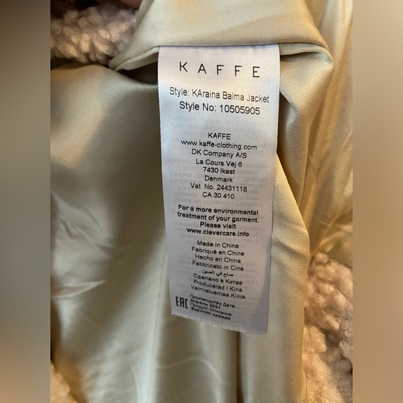 Jardines Domaines x Sammy Sylvester collab teddy bear shacket - Picture 7 of 7